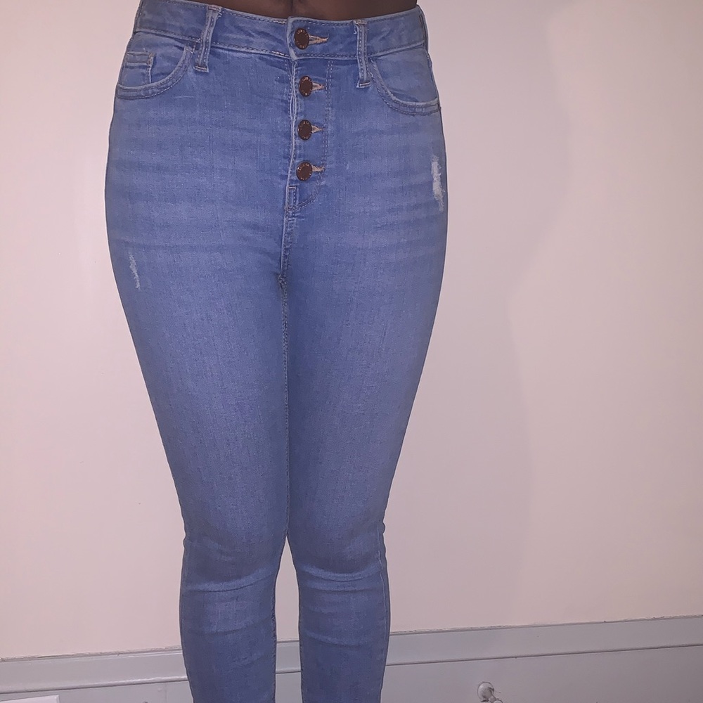 Blue Jeans!!! Slightly worn